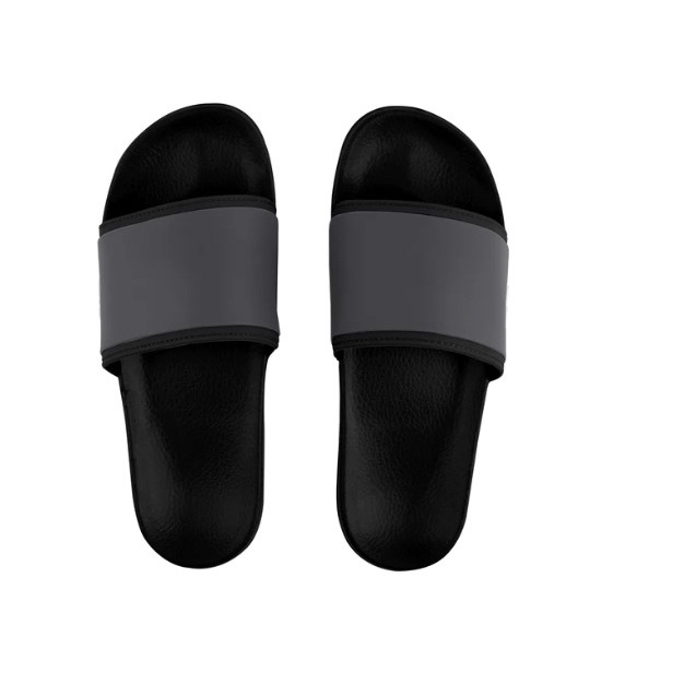 Sandal Fipper Slip On Black Grey Dark White Original