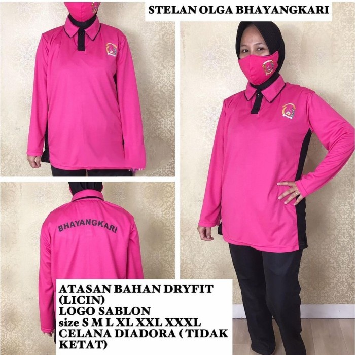 New Style Trend stelan olga bhayangkari nusantara terbaru