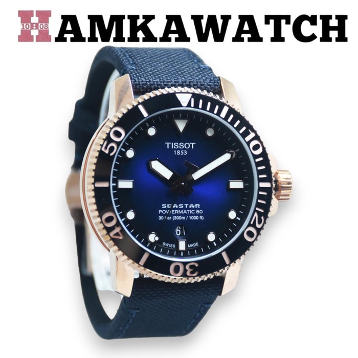 JAM TANGAN TISSOT SEASTAR POWERMATIC 80 ORIGINAL T120.407.37.041.00 Vs