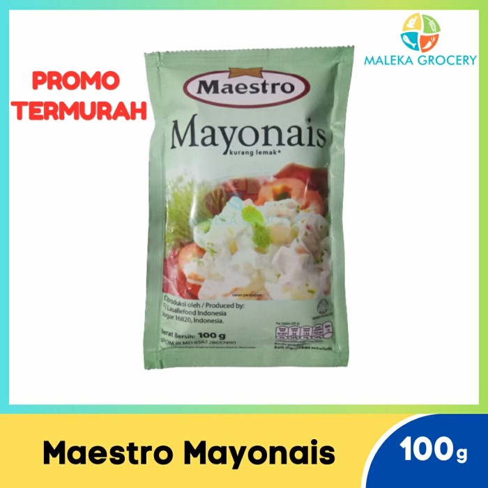 

Maestro Mayonaise 100 gram