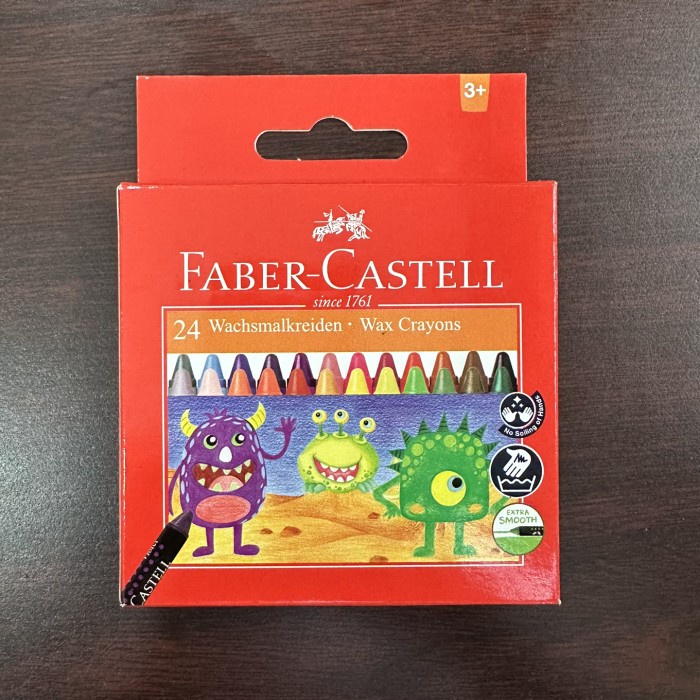 

Wax Crayon Faber Castell 24 Warna