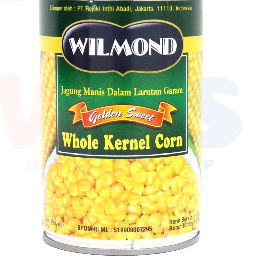 

Wilmond whole Kernel Corn 425 gr x 24
