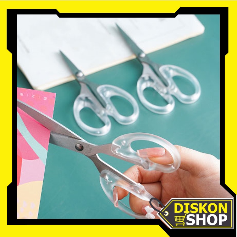 

Diskon Shop - H5920 Gunting Transparan Bening Multifungsi / Gunting Transparan / Gunting Kertas Transparan Pemotong Kertas Scrapbooking
