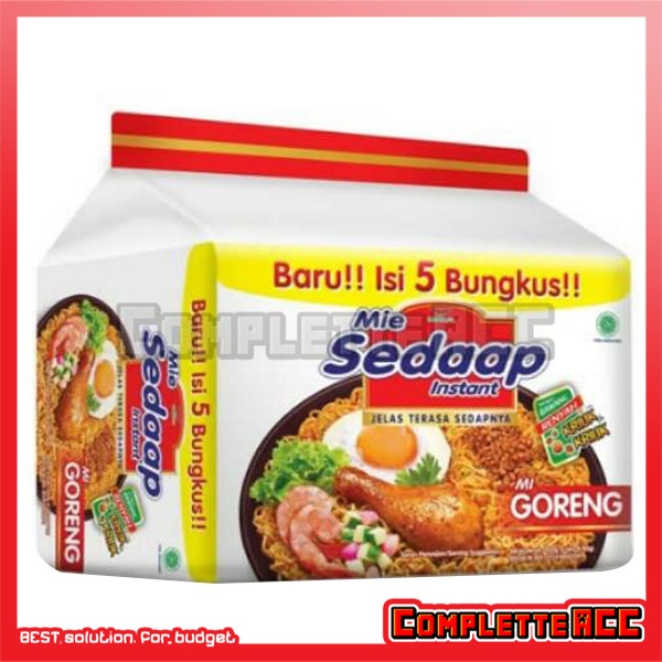 

MIE SEDAAP MIE GORENG ISI 5 BUNGKUS X 90GR