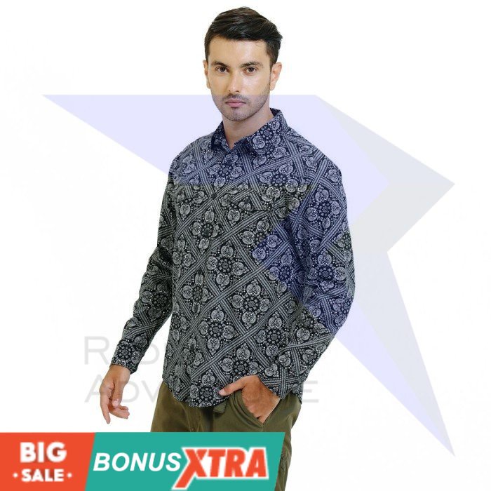 Kemeja EIGER1989 1989 PEASLEY L/S Black Hitam 91003101 Original Pria Cowok  KEREN AWET