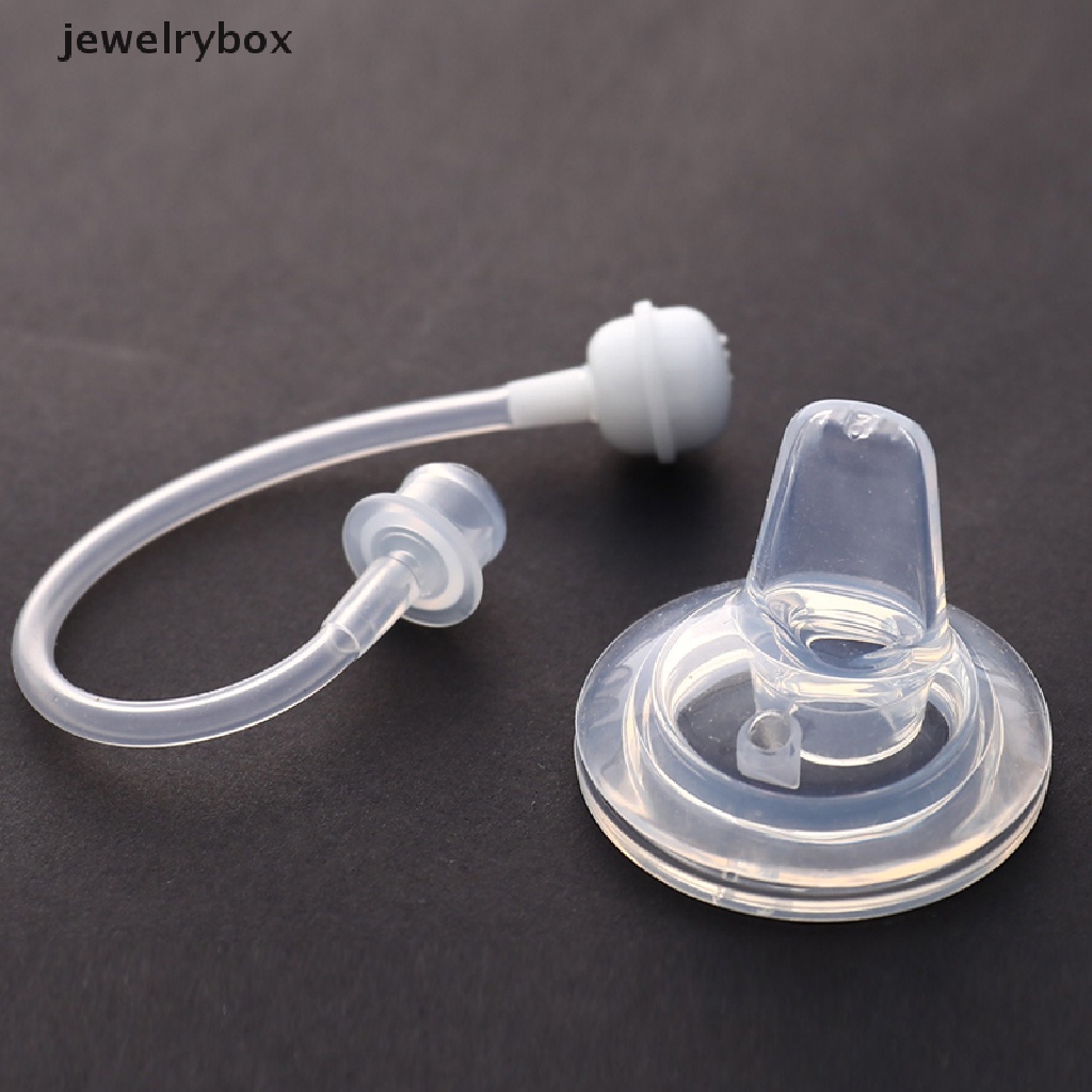 [jewelrybox] Botol Susu Makan Bayi Silikon Leher Lebar Anti Perut Alami Nipple Dot Butik