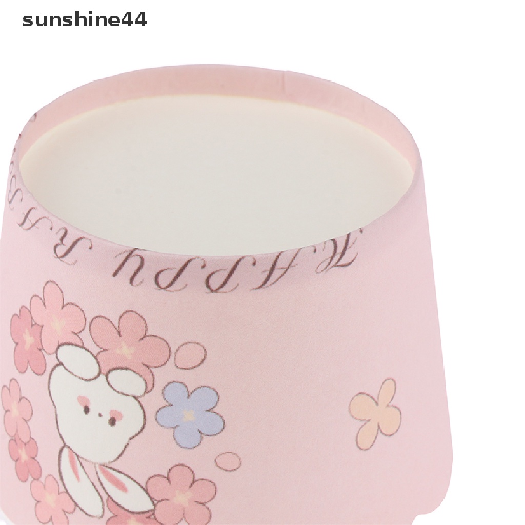 Sunshine 50Pcs Cupcake Paper Cup Muffin Cake Cup Untuk Pesta Pernikahan Pembungkus Kue Case ID