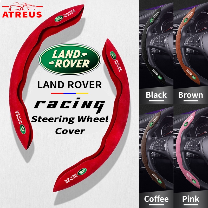 Cover Pelindung Setir Mobil Land Rover Sport Steering Wheel Cover Anti Slip Serap Keringat Untuk Freelander2 Defender Range Rover Evoque DISCOVERY