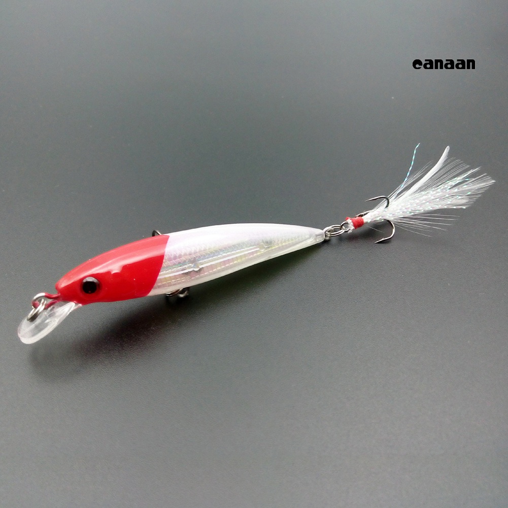 Cnn-10pcs 9cm 8g Buatan Memancing Manusia Hidup Keras Umpan Ikan Kecil Wobbler Ikan Renang Umpan