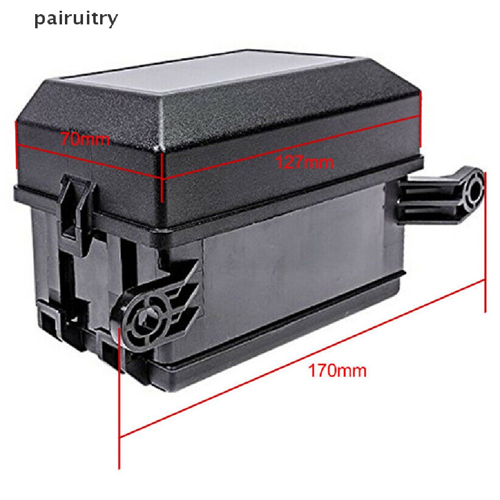 Mobil PRT 12slot Relay Kotak 6 ATC/ATO 6rel Standar Blade Fuse Holder Blok PRT