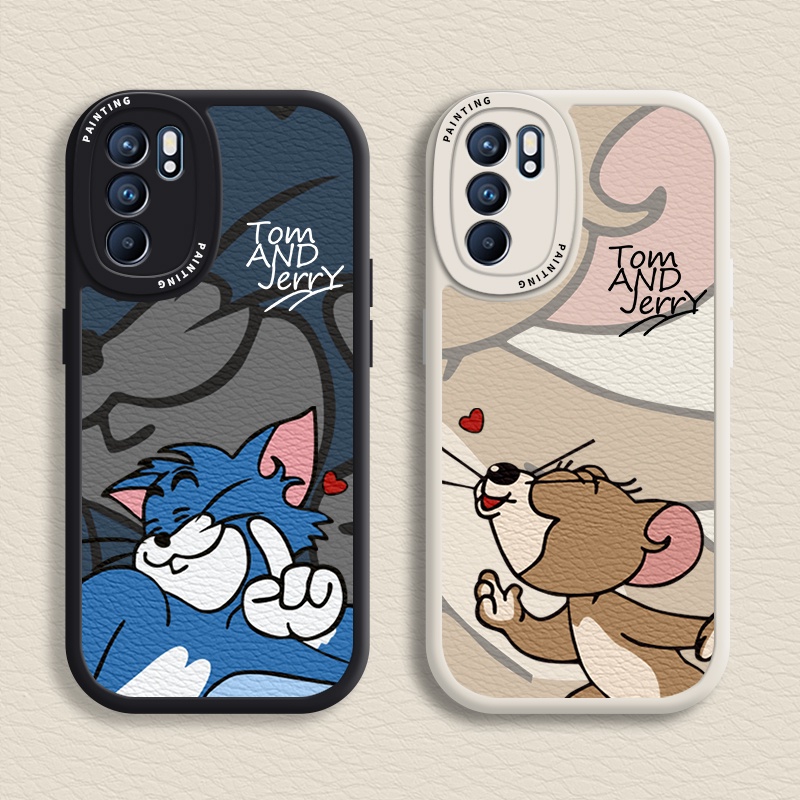 Case OPPO Untuk A3s A5s A9 2020 A11K A12 A15 A16 A31 A33 A52 A53 A54 A57 A74 A76 A92 A95 A96 Motif Kartun Soft Casing F9 F11 Reno4 5 6 7Z