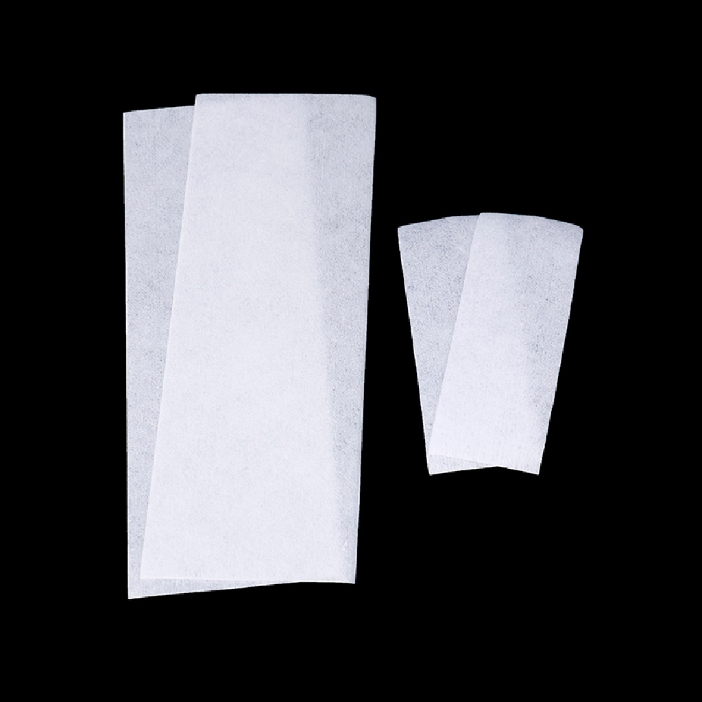 Beyen 100pcs Penghilang Bulu Tubuh Wax Paper Nonwoven Epilator Wax Strip Kertas Roll Strip ID