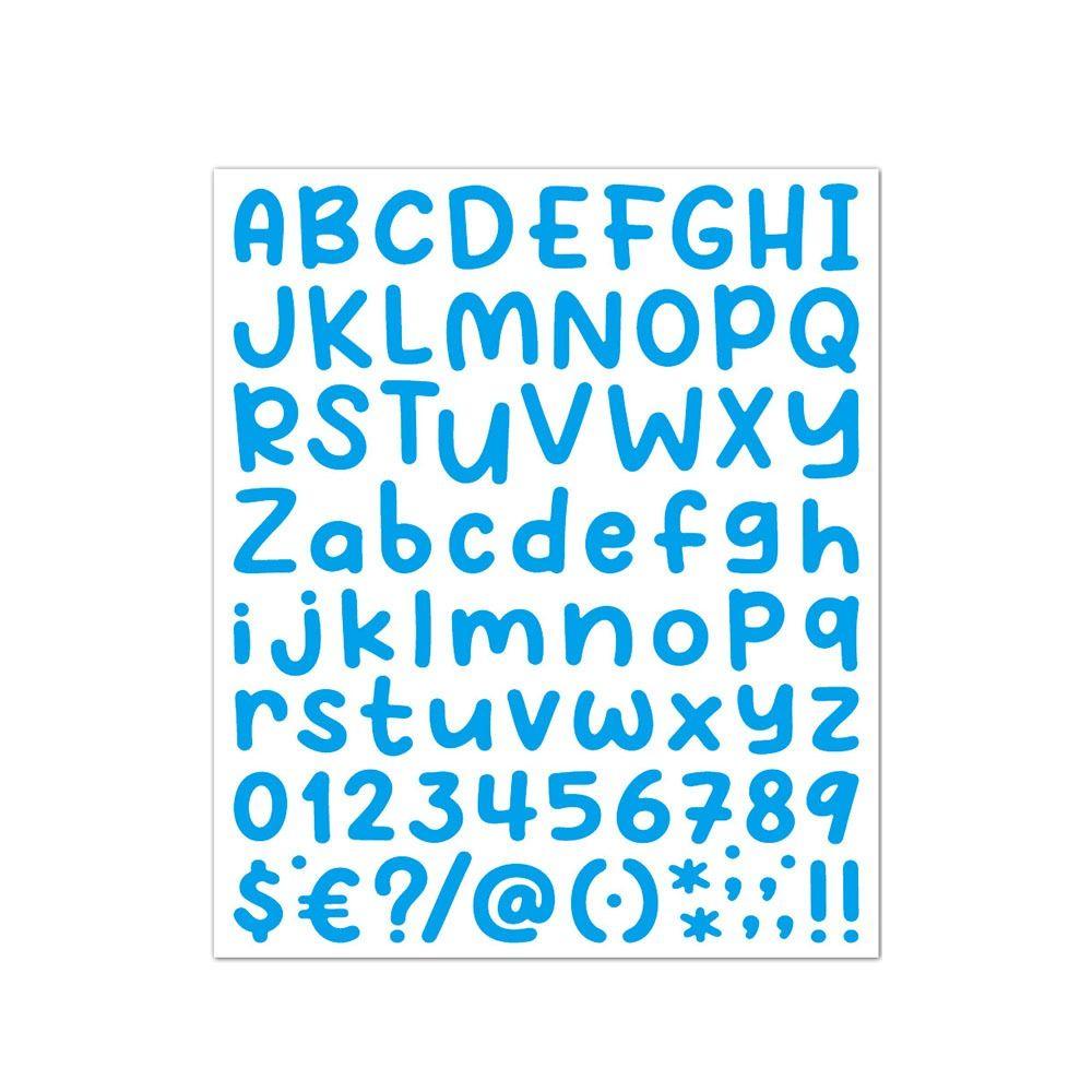 Mxbeauty Adhensive Alphabet Number Sticker Diary Card Scrapbooking Huruf Besar Kecil Album Alat Tulis Ejaan Huruf Stiker