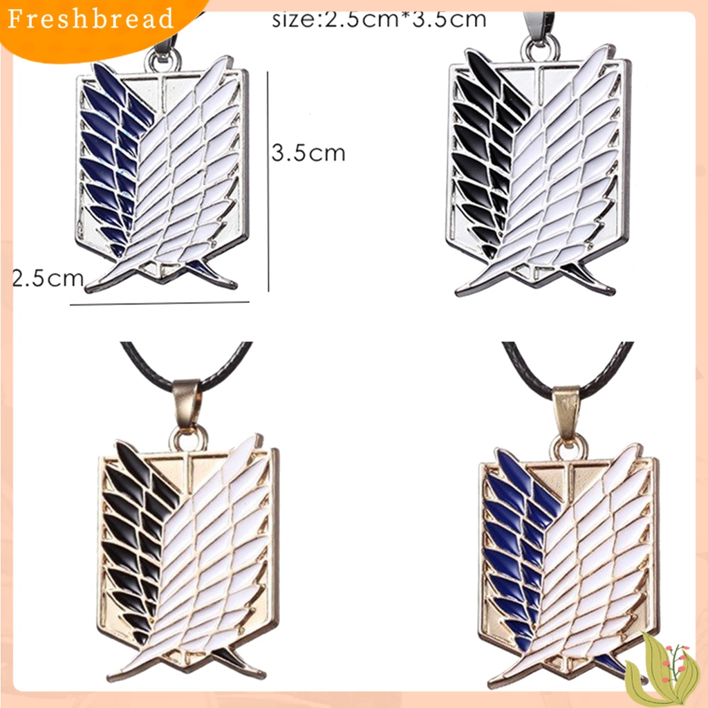 {In Stock} Kalung Lucu Kreatif Attack On Titan Cosplay Anime Kalung Untuk Wanita