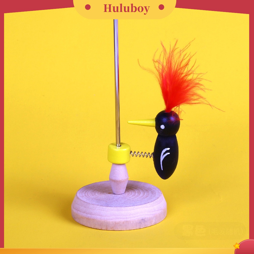 {In Stock} Balita Bayi Edukasi Dini Lucu Woodpecker Tiang Mematuk Hadiah Mainan Geser