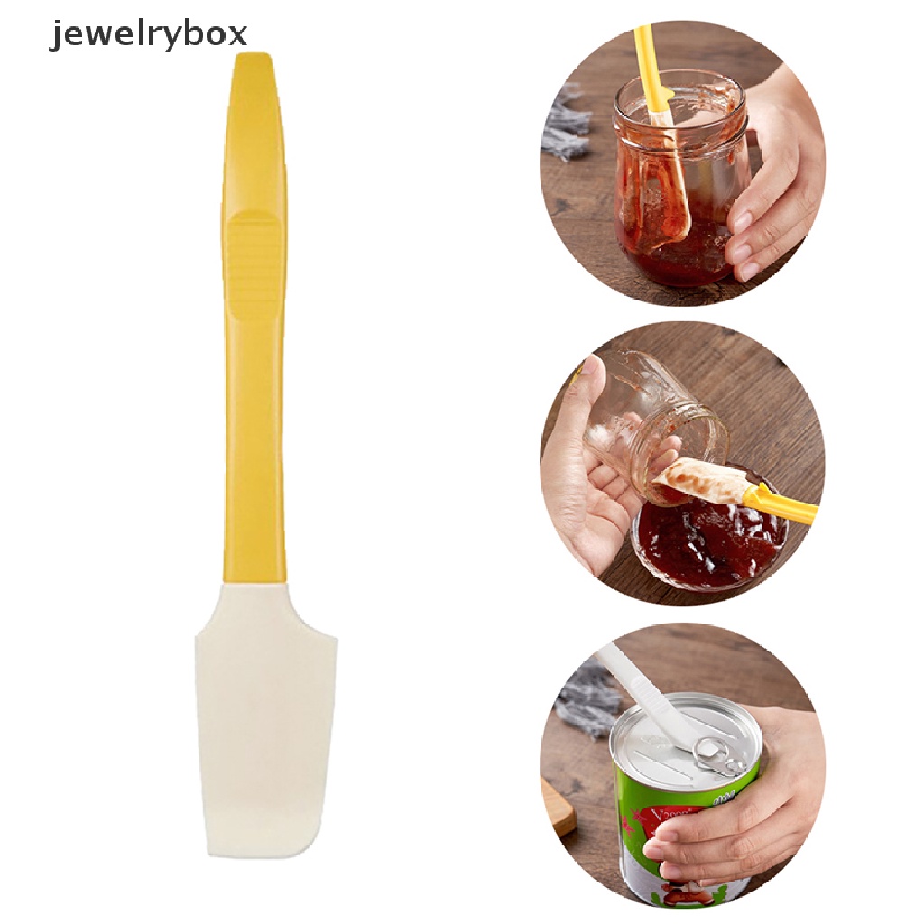 [jewelrybox] Spatula Dapur Mini Silikon Alat Panggang Silicone Cream Baking Spatula Gadget Butik