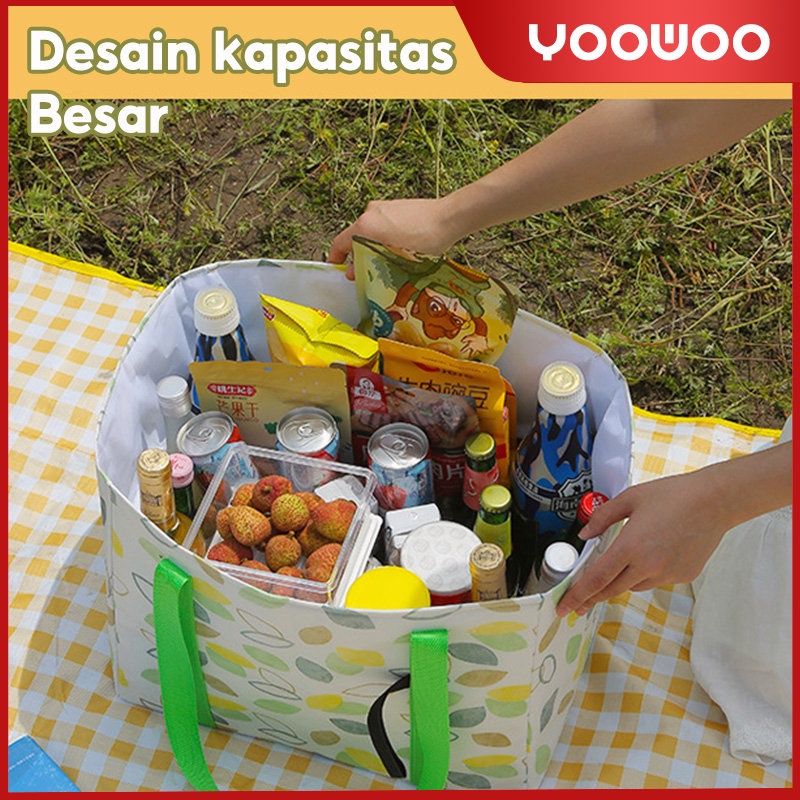 Tas Piknik / Tas kemah / Tas piknik lipat  / tas portable