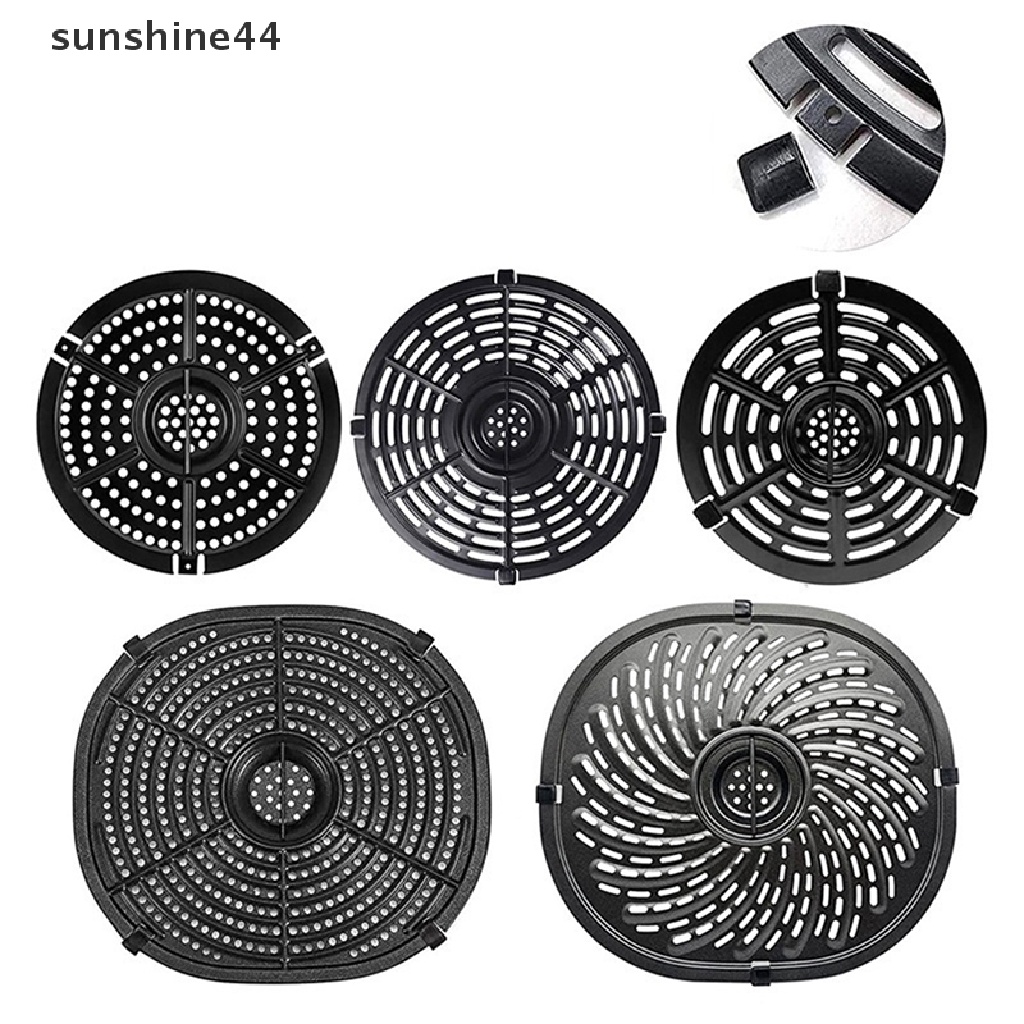 Sunshine 3 /5 /10Pcs Karet Penggoreng Udara, Bagian Bumper Untuk Air Fryer Grill Pan Tahan Panas ID