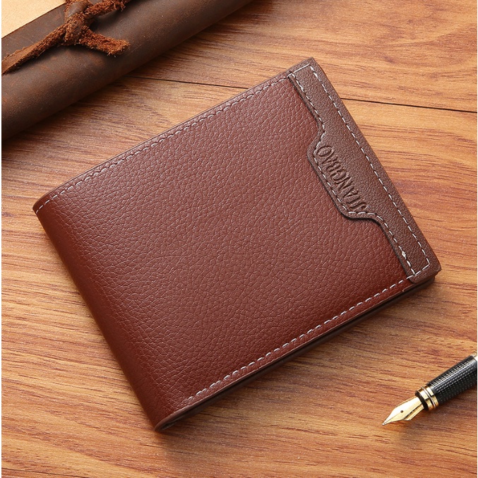 KeiKei D1914 Dompet Pria Lipat Men Fashion Letter Wallet
