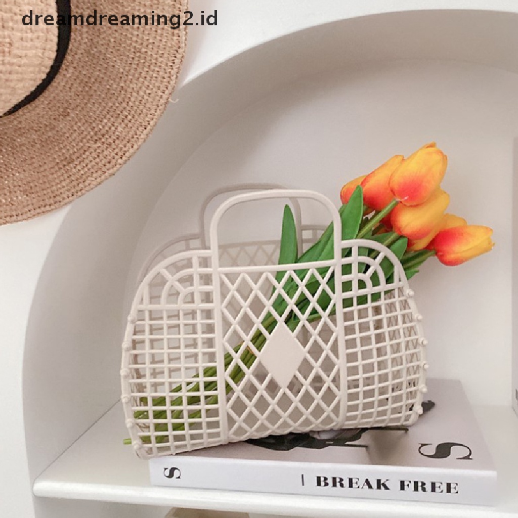 (hot) Keranjang Shower Dapat Dilepas Keranjang Mandi Plastik Bathroom Hollow Wash Storage Basket//