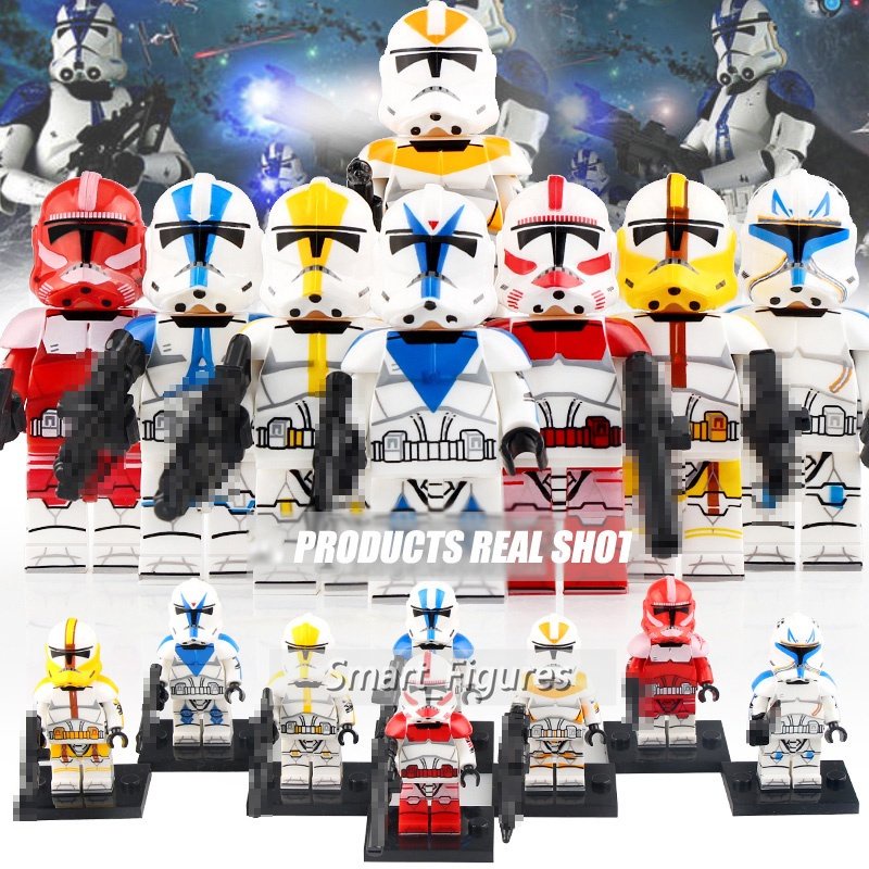 Star Wars Suit Series Boneka Mini Darth Vader Obi-Wan Anakin Empire Stormtrooper Puzzle Rakitan Mainan Blok Bangunan