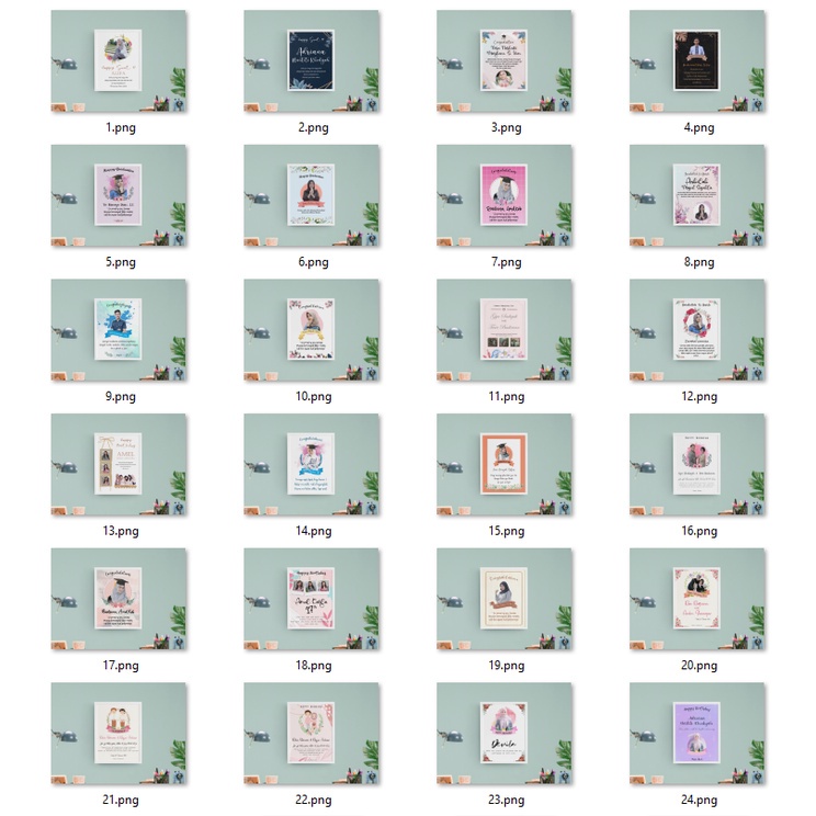 100 Desain Pigura Ayu CorelDraw v15