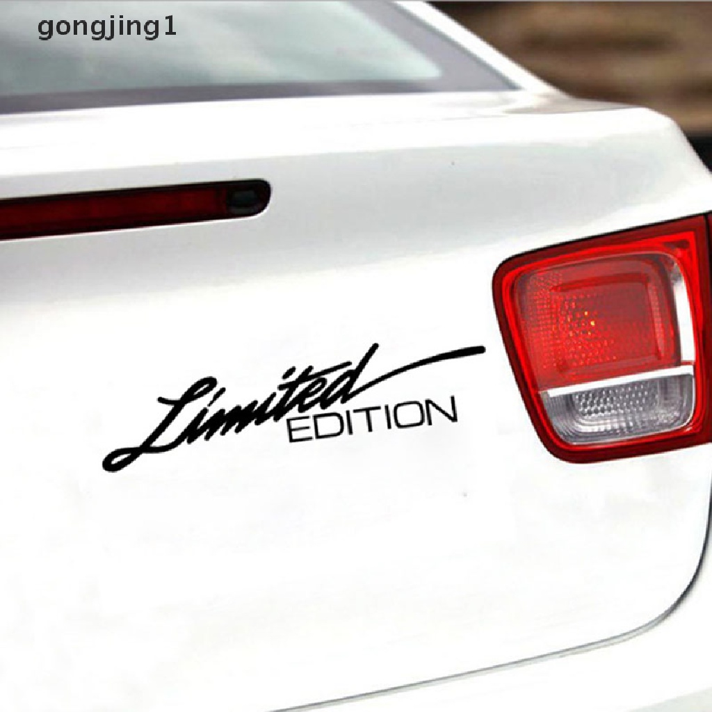 Ggg Edisi Terbatas Kreatif Vinyl Stiker Jendela Mobil Car-styling Decal 16CM * 3.8CM ID