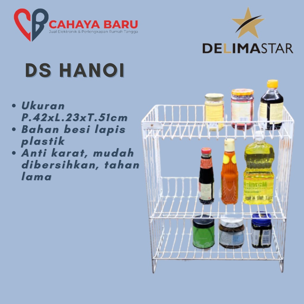 RAK DELI MASTER HANOI/RAK BUMBU SERBAGUNA