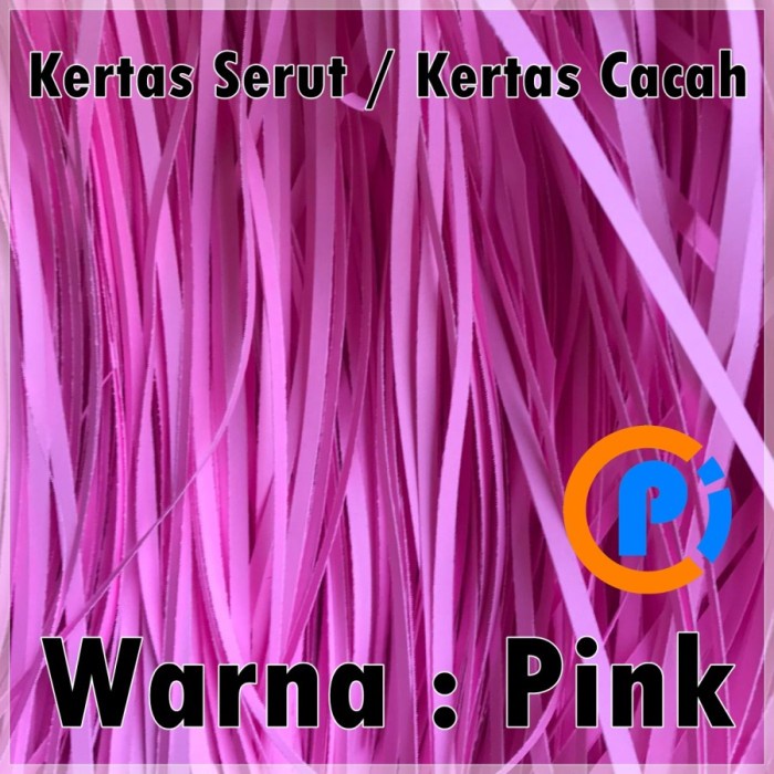 Kertas Serut 1 Kg / Cacah / Shredded Paper Suwir Packing Kado Warna