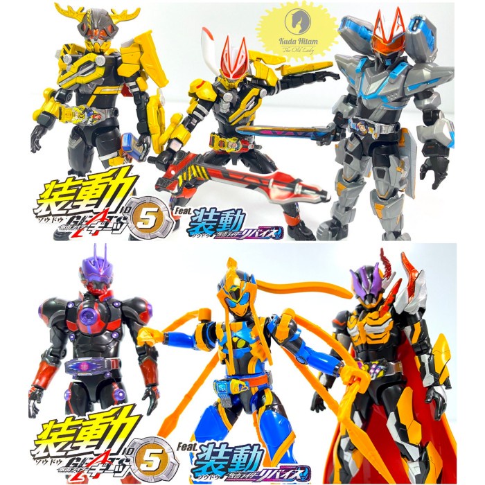SODO SO-DO Kamen Rider Geats ID 5 Powered Builder Seeker Twin Command Glare Revice Invincible Jeanne