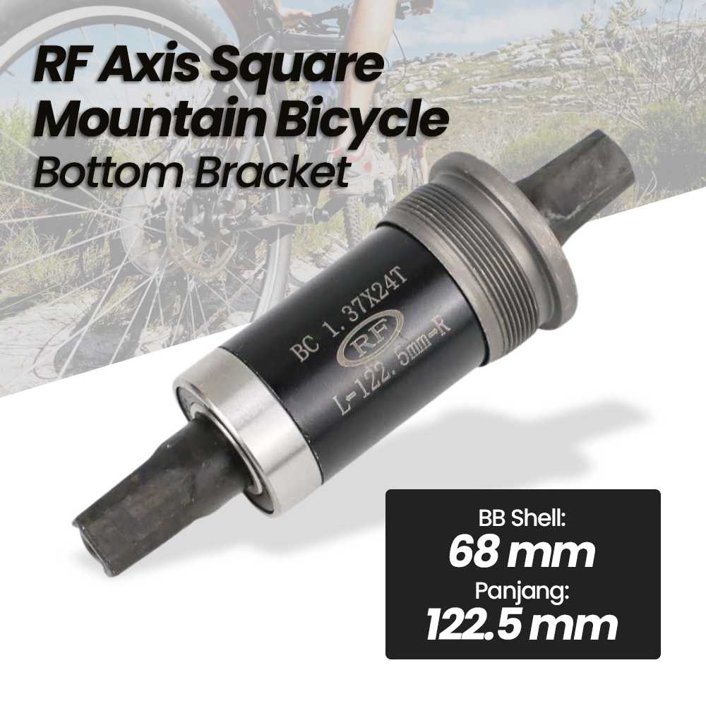 Axis Square Mountain Bicycle Bottom Bracket 68 mm - ZK-F-01