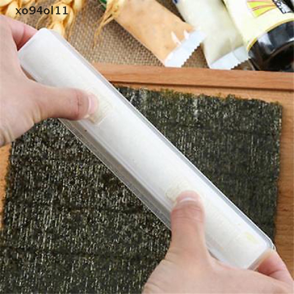 Xo 3pcs Sushi Maker Kit Rice Roll Cetakan Dapur DIY Mudah Chef Cetakan Roller Alat  Ol