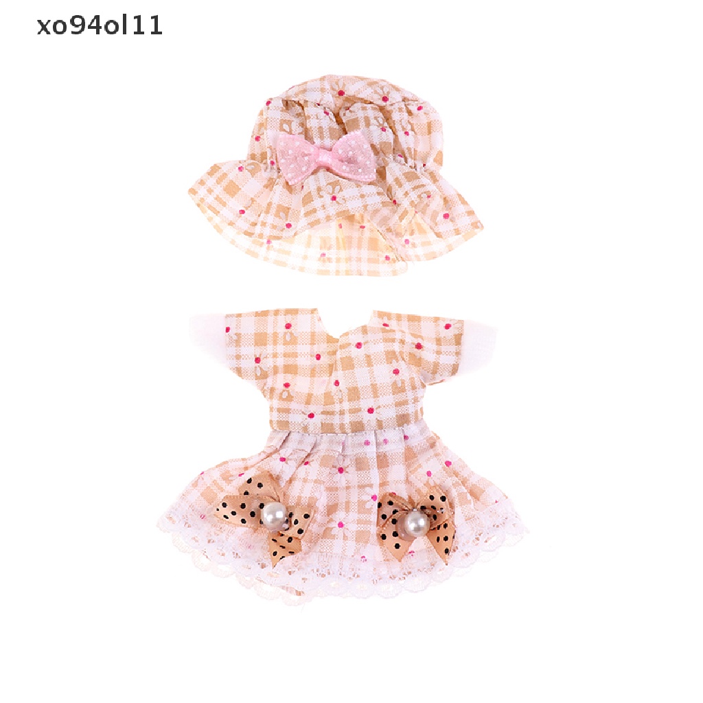 Xo Baju Set Untuk 16-17cm Doll Fashion Setelan 1per8 Doll Dressup Rok Baju Lucu OL