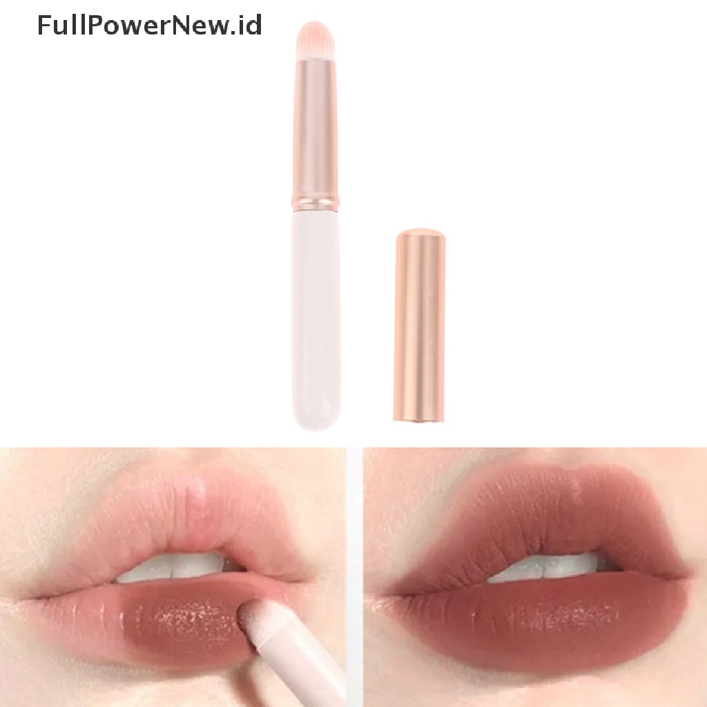 Power 1Pc Set Kuas Bibir Gloss Lip Wands Aplikator Dengan Tutup Alat Makeup ID