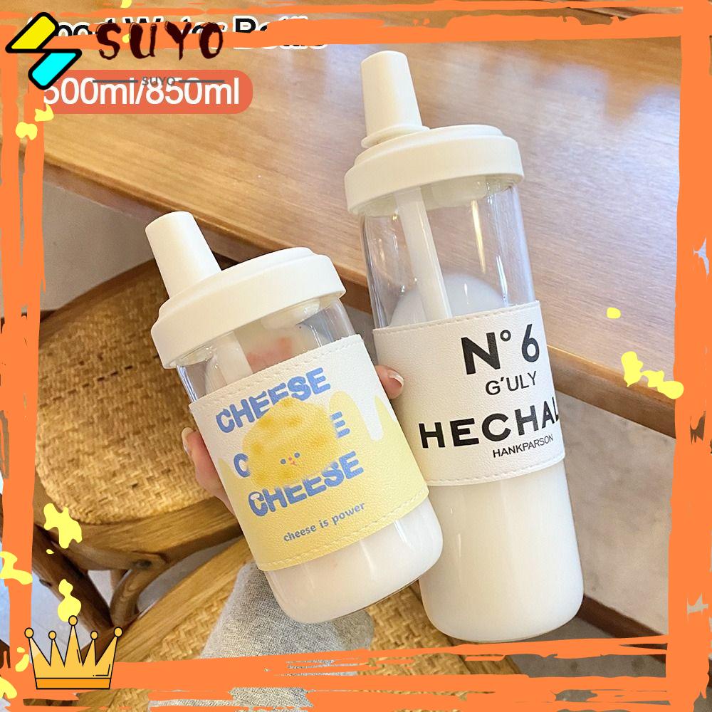 Suyo Botol Air Minum Outdoors Alat Dapur Minum Cangkir Kopi Teh Plastik