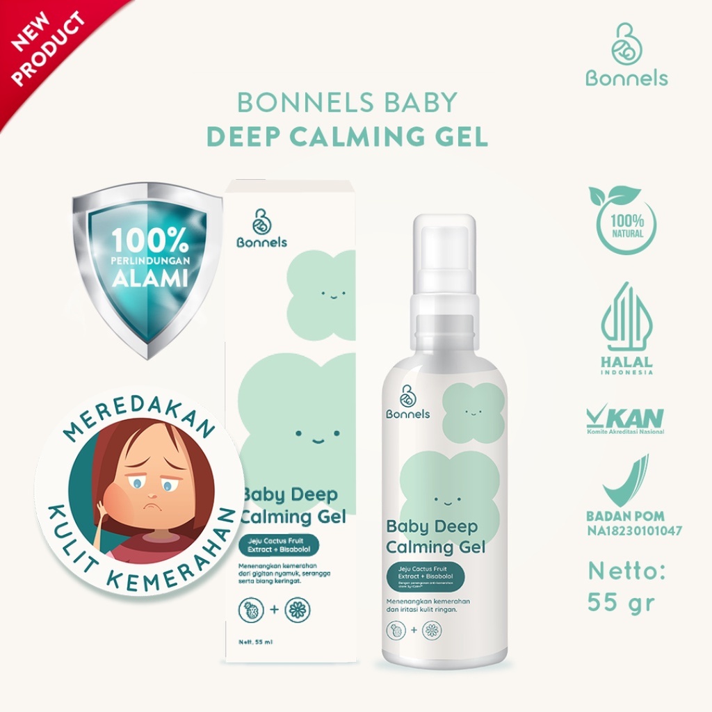 Bonnels Baby Deep Calming Gel 55ml