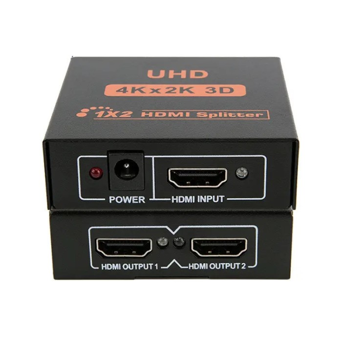 Splitter HDMI 1-2 MaxLine 4K UHD + Adaptor