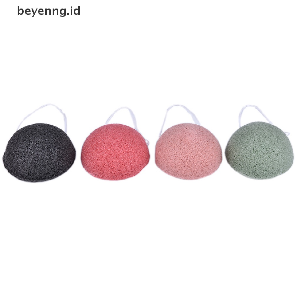 Beyen Konjac Sponge Natural Konjac Puff Cuci Muka Spons Pembersih Makeup Konjac Sponge ID