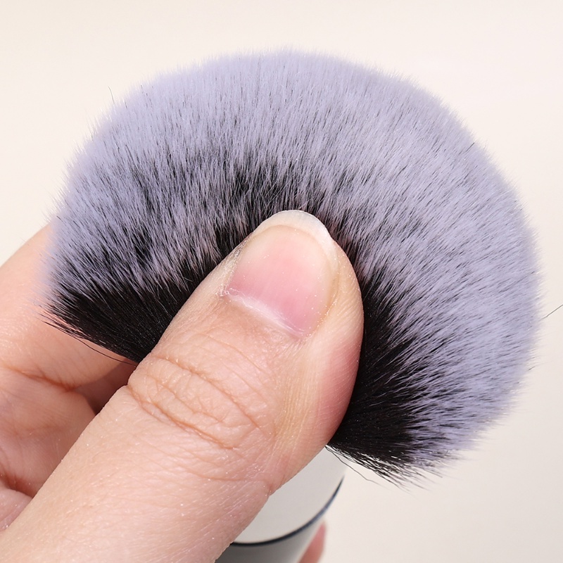 1pc Bulat Multi Fungsional Mini Blush Stabilo Brush Protable Lembut Longgar Bedak Foundation Brush Alat Makeup Kecantikan