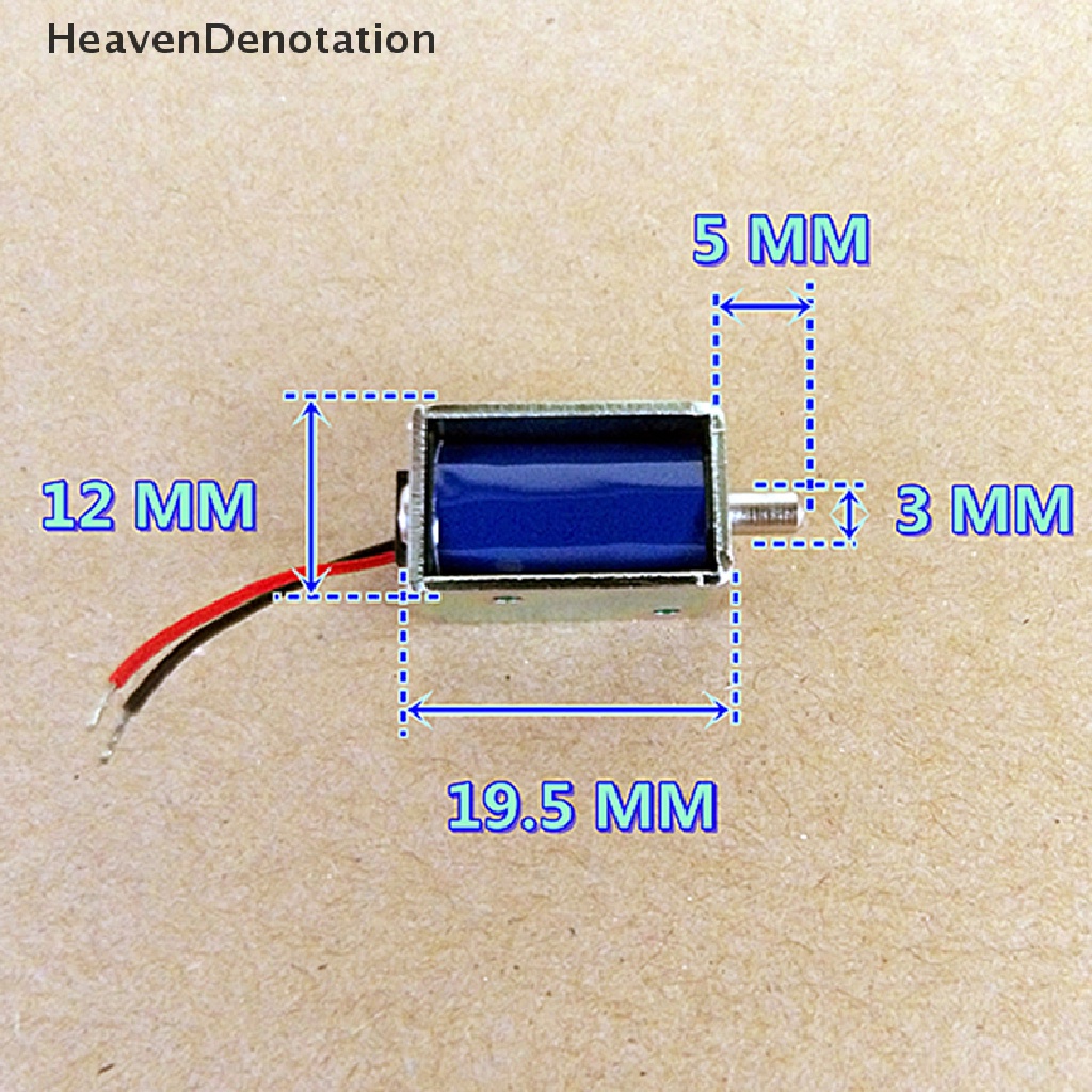 [HeavenDenotation] Dc 3v Katup solenoid Listrik Biasanya Buka Katup Kontrol Aliran gas Udara Mikro HDV