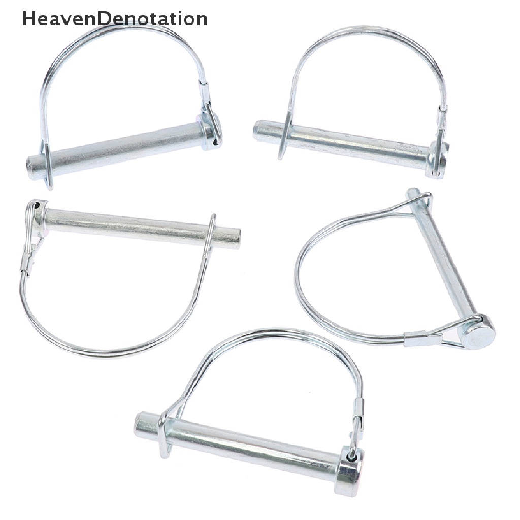 [HeavenDenotation] Heavy Duty Marine Trailer Coupler Safety Pin D Ring Bulat Arch Locking Lock Pin HDV