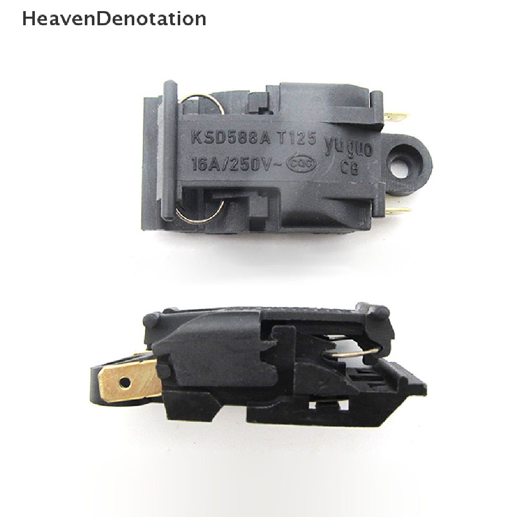 [Denotasi Surga] 2PCS Daya 13A/16A ​Teko Listrik Thermostat Switch Steam Aksesoris Dapur HDV