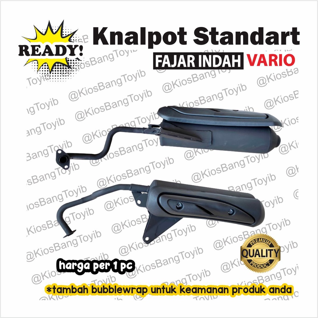 Knalpot Standart Standar ORI Honda VARIO CBS TECHNO 2006-2013 (FI)