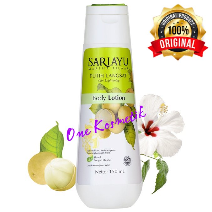 Sariayu Putih Langsat Body Lotion - 150ml BY AlwaysLucky