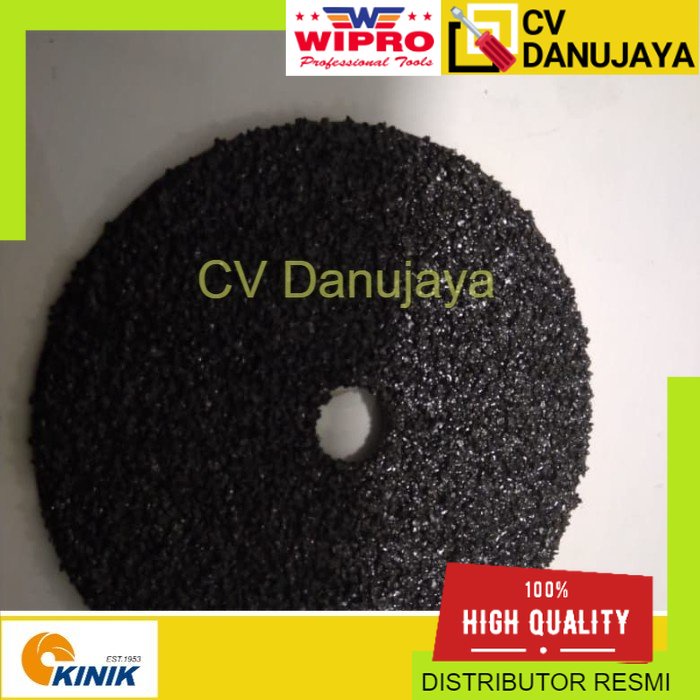 Kinik Amplas Gosok Fiber Abrasive Bulat 125 x 15.9 cc 16