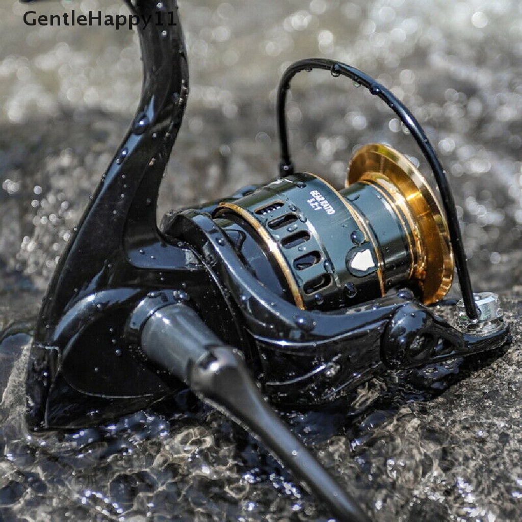 Gentlehappy Gulungan Pancing HE1000-7000 Max Drag 10kg High Speed Metal Spool Spinning Reel id