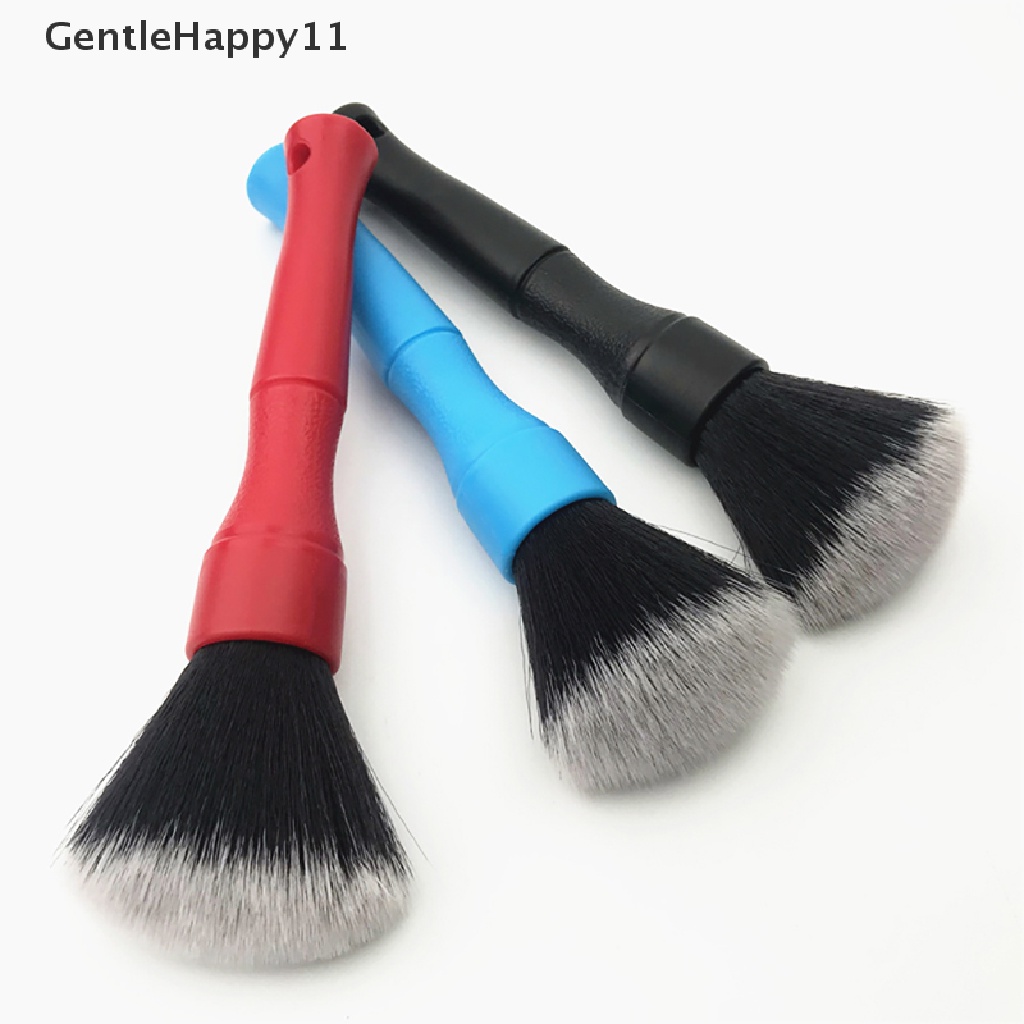 Gentlehappy Sikat Pembersih Portable Ultra Soft Alat Detailing Rambut Dashboard Kondisi Udara id