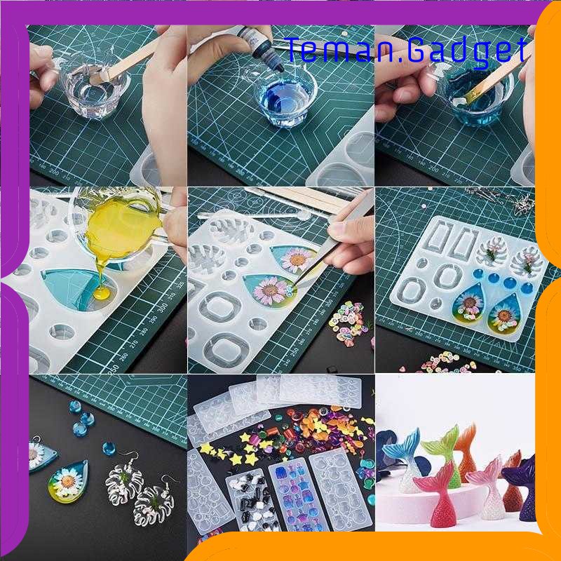 TG - ATK QIAO Lem Resin Epoxy Bening Rasio 1:1 AB Crystal DIY Handmade Jewelry - ER-001