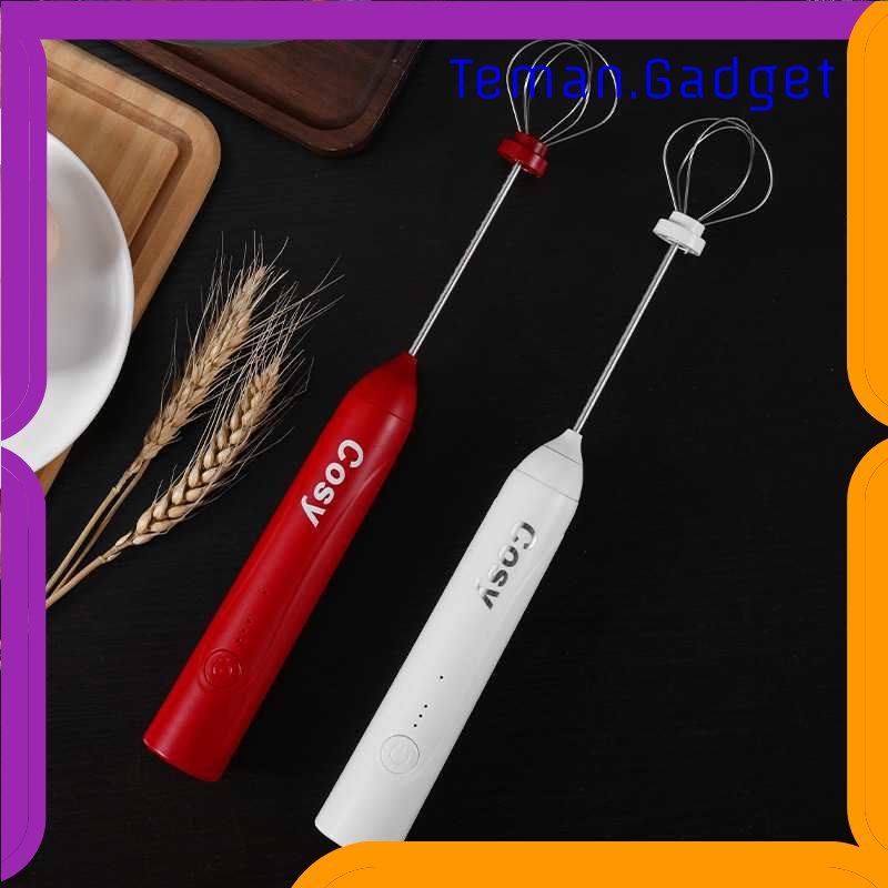 TG -  DPR Cosy Hand Mixer Mini Pengocok Telur Balloon Whisk Foamer USB Charge - C304