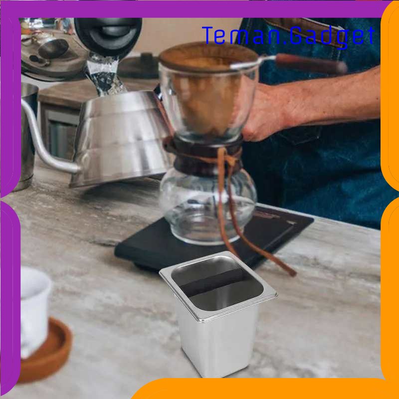 TG - DPR One Two Cups Wadah Ampas Kopi Espresso Knock Box Container - KB3